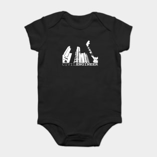 civil engineer, building, engineering Baby Bodysuit